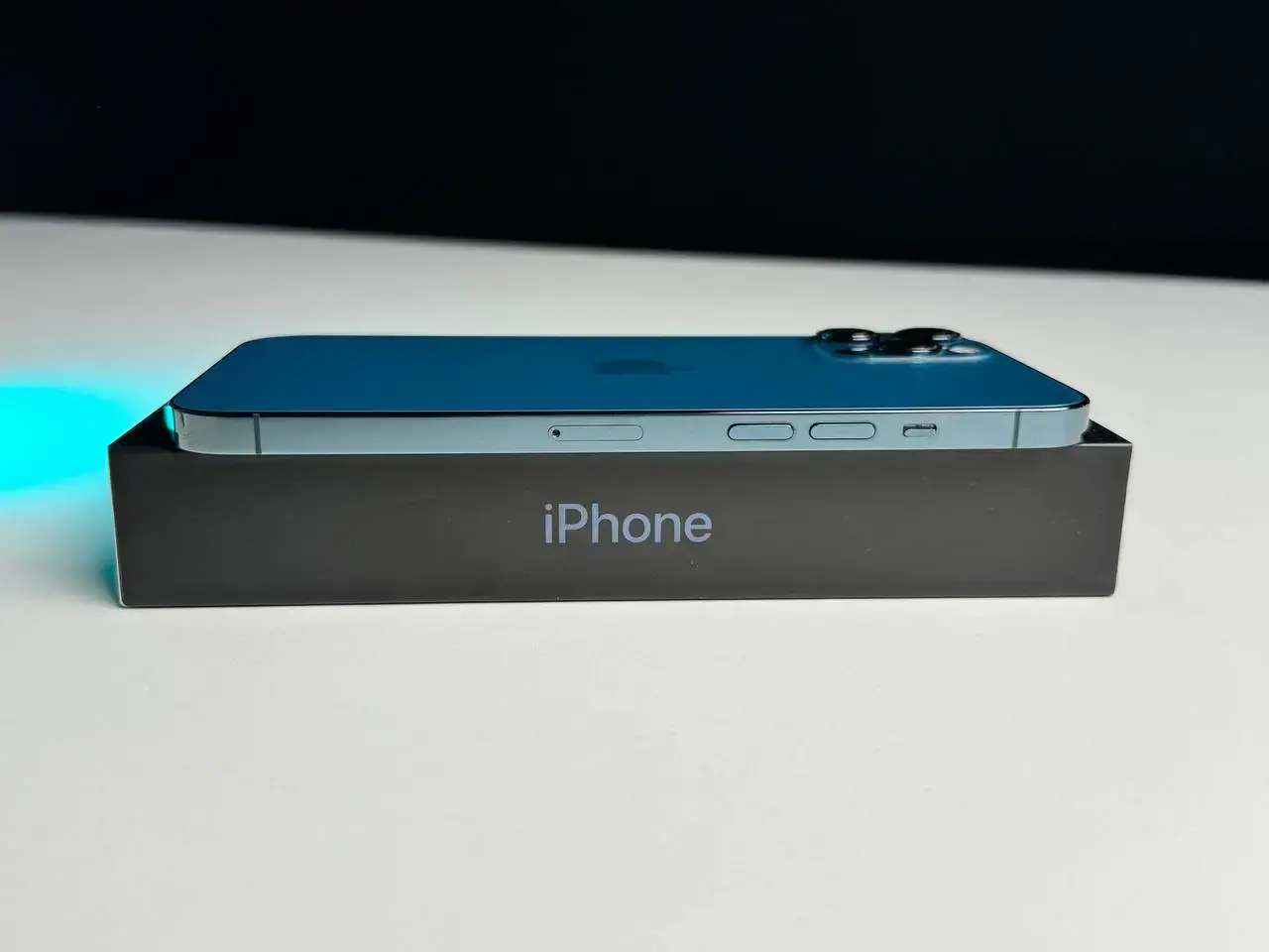 Б/у Apple iPhone 12 Pro Max 128GB Pacific Blue (MGCJ3, MGDA3)🔋100%(Состояние - 8.9/10, Комплект - полный | гарантия - 1 мес.)