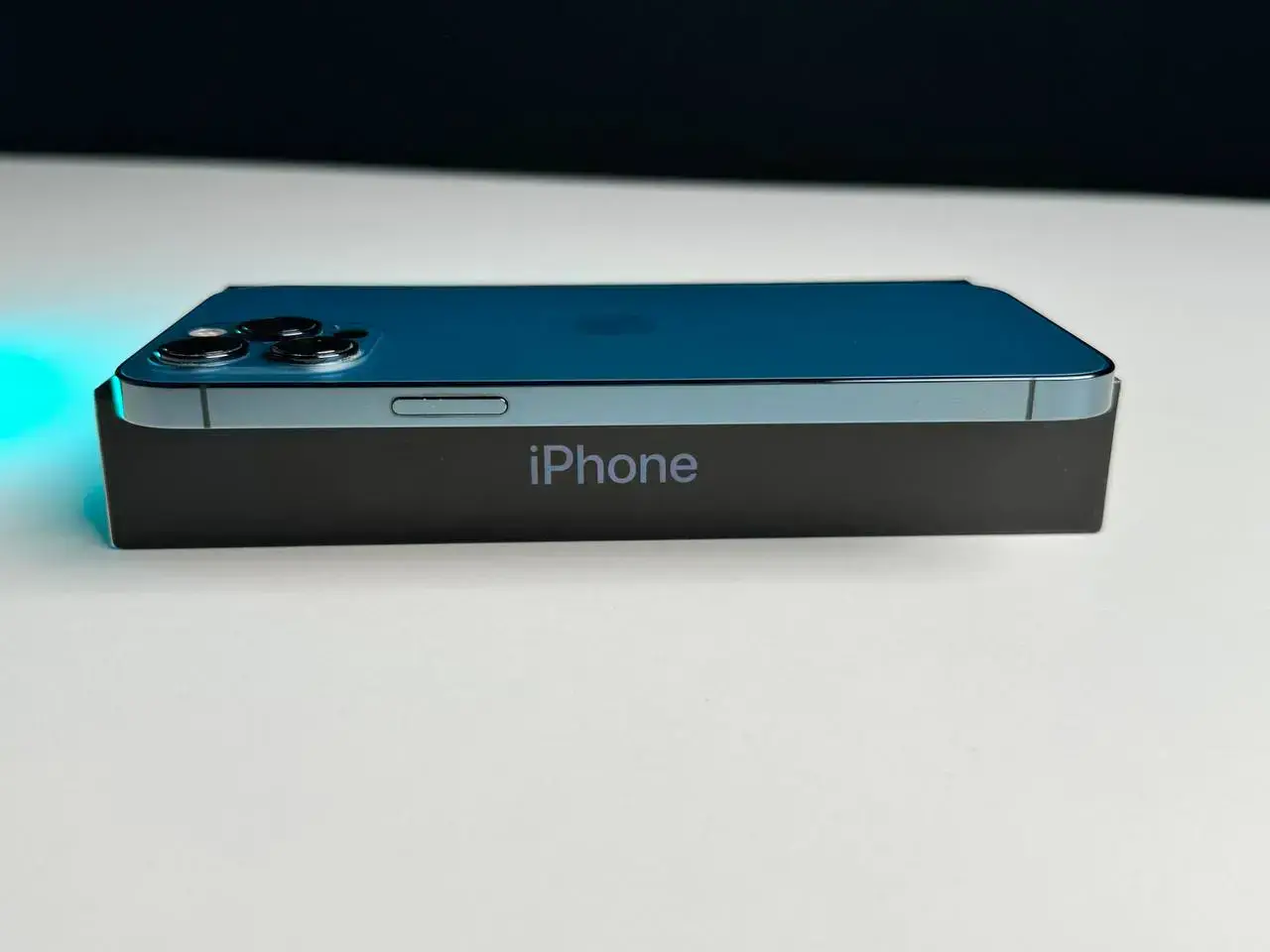 Б/у Apple iPhone 12 Pro Max 128GB Pacific Blue (MGCJ3, MGDA3)🔋100%(Состояние - 8.9/10, Комплект - полный | гарантия - 1 мес.)