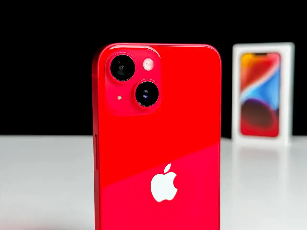 Вживаний Apple iPhone 14 128GB (PRODUCT)RED (MPVA3)🔋95%(Стан - 9.5/10, Комплект - повний | гарантія - 1 міс.)