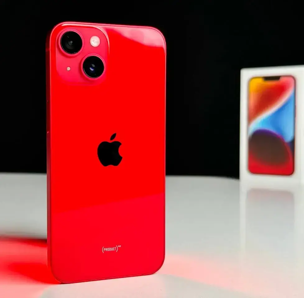 Б/у Apple iPhone 14 128GB (PRODUCT)RED (MPVA3)🔋95%(Состояние - 9.5/10, Комплект - полное | гарантия - 1 мес.)