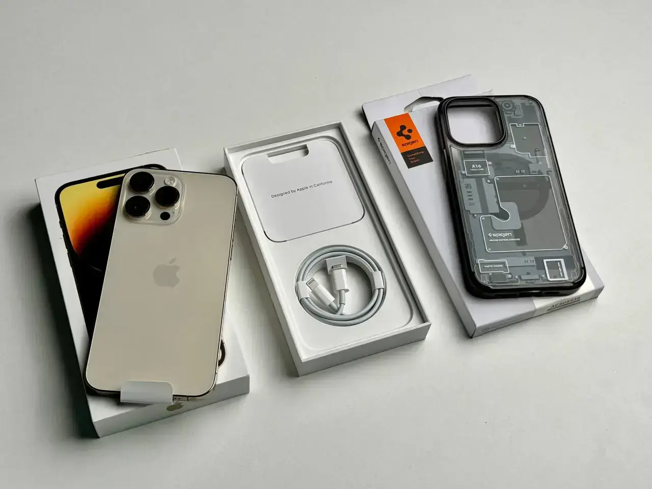 Б/у Apple iPhone 14 Pro Max 256GB Gold (MQ9W3)🔋91%(Состояние - 9.5/10, Комплект - полное | гарантия - 1 мес.)