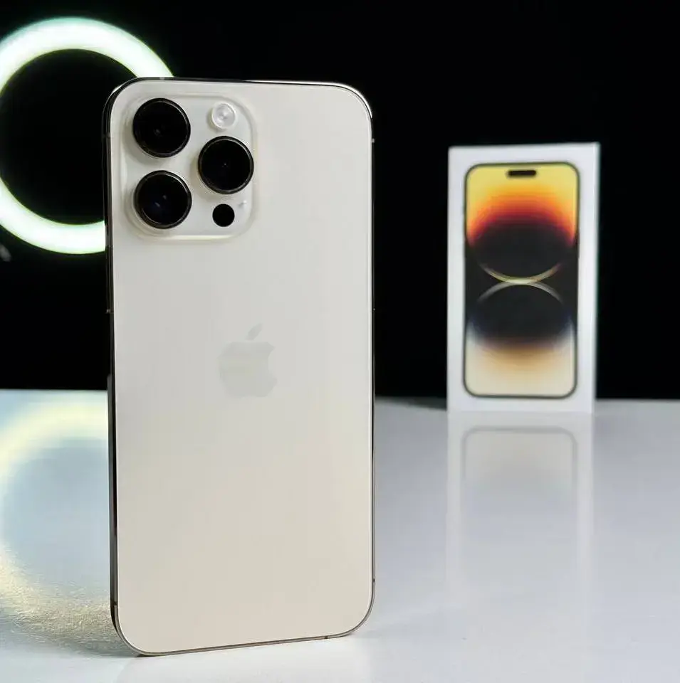Б/у Apple iPhone 14 Pro Max 256GB Gold (MQ9W3)🔋91%(Состояние - 9.5/10, Комплект - полное | гарантия - 1 мес.)