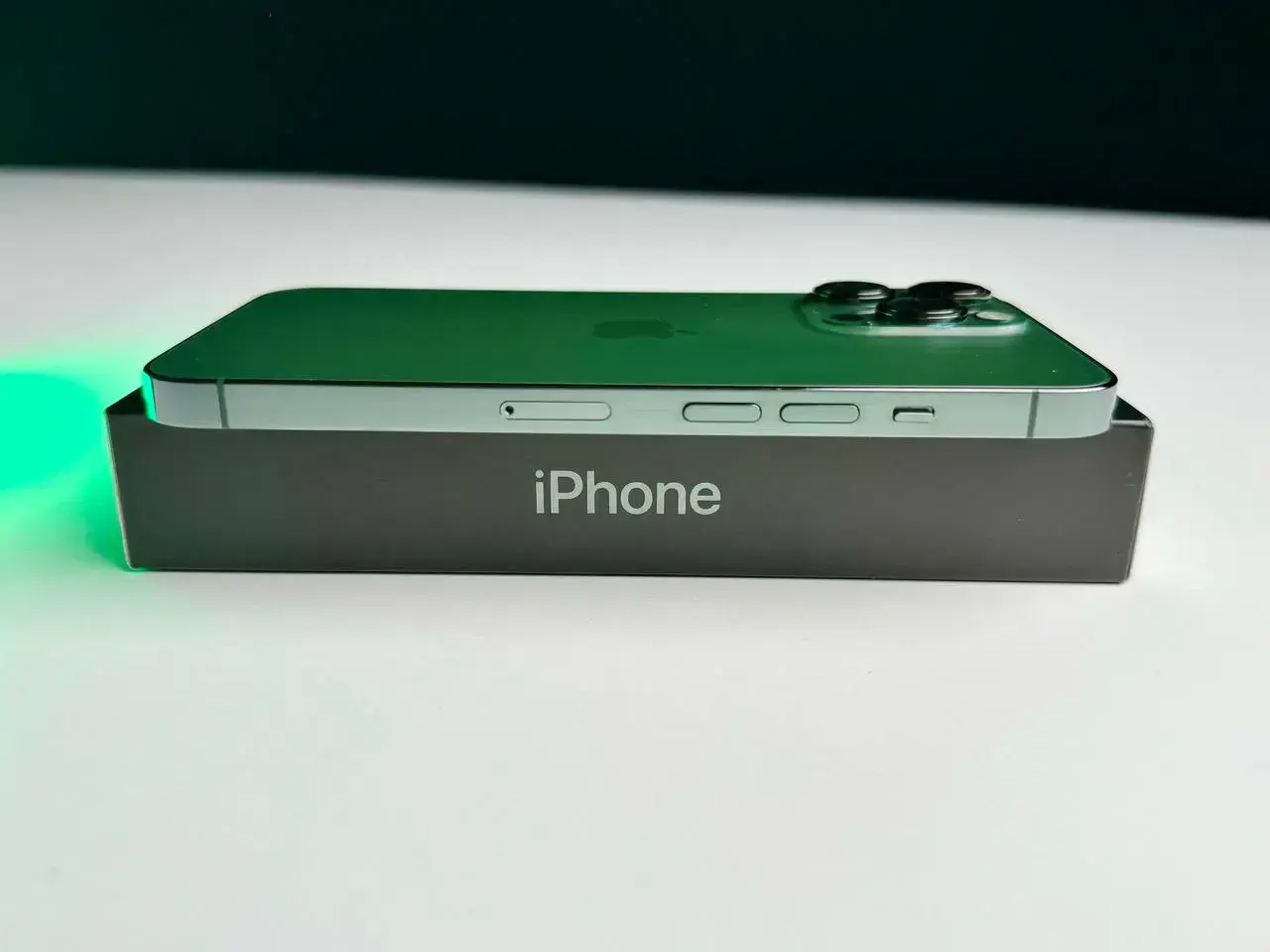 Б/У Apple iPhone 13 Pro 128GB Alpine Green (MNDT3, MNE23) - Состояние: хороший | Аккумулятор: 100% | Комплект: полный | Гарантія: 1 мес.