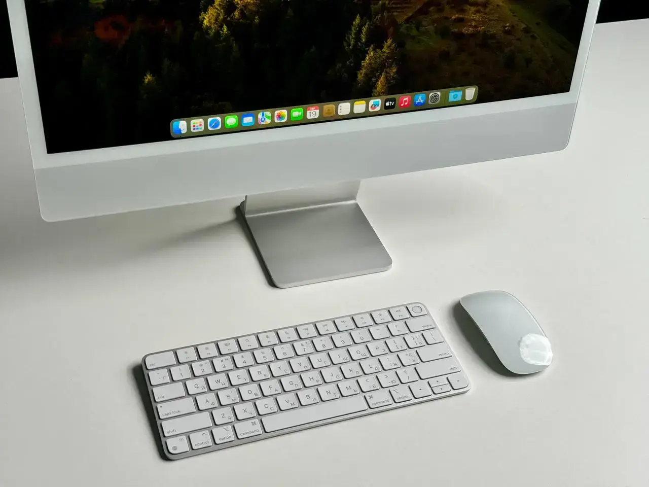 ВЖИВАНИЙ iMac 24" 4.5K Retina display Silver (MGPC3) 2021 - Стан: ідеальний | Комплект: повний | Гарантія: 1 міс.