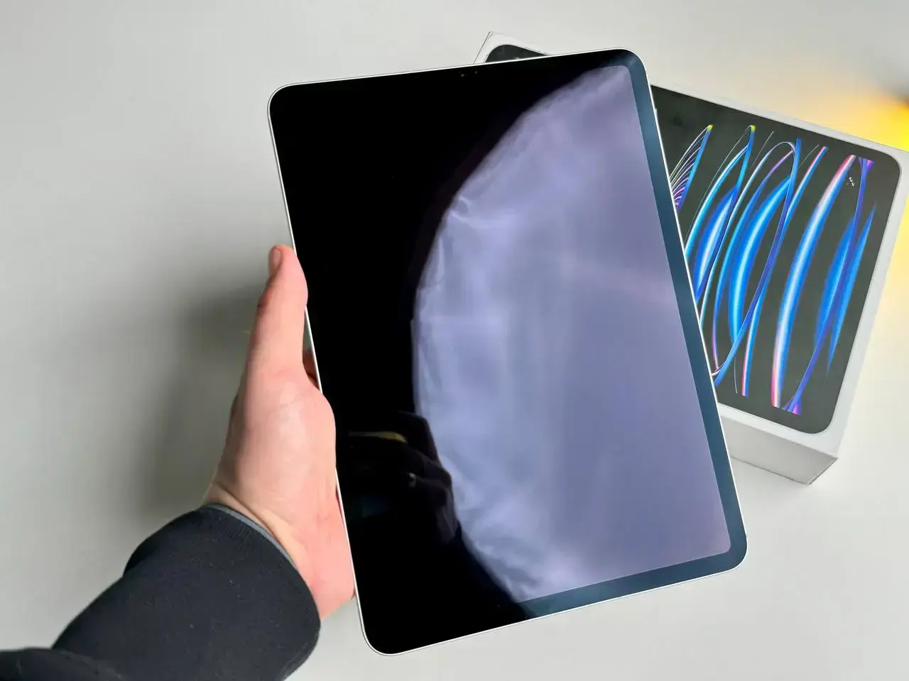 Б/У iPad Pro 11" 2022 Wi-Fi + Cellular 256GB Silver (MP583, MNYF3) - Состояние: идеальный | Комплект: полный | Гарантія: 6 мес.