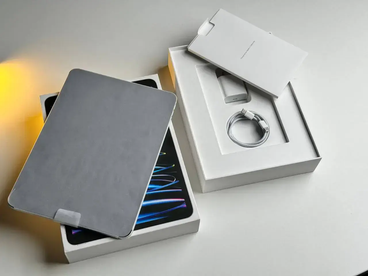 Б/У iPad Pro 11" 2022 Wi-Fi + Cellular 256GB Silver (MP583, MNYF3) - Состояние: идеальный | Комплект: полный | Гарантія: 6 мес.