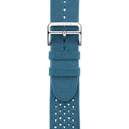 Ремешок Apple Watch Hermès 42/44/45/49mm Bleu Jean Tricot Single Tour (MWPA3)