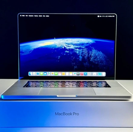 Б/У MacBook Pro 16" Space Gray (Z14V0016E) 2021 🔋99% (Состояние - 9.5/10. Комплект - полный | гарантия - 3 мес.)