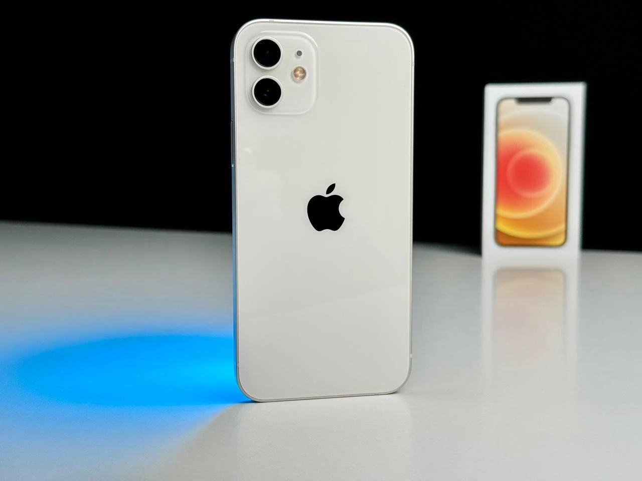 Б/У Apple iPhone 12 128GB White (MGHD3, MGJC3) - Состояние: идеальный | Аккумулятор: 89% | Комплект: полный | Гарантія: 1 мес.