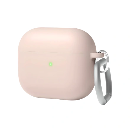 Чехол Elago Liquid Hybrid Case with Keychain for Airpods 3rd Gen - Lovely Pink (EAP3RH-HANG-LPK)