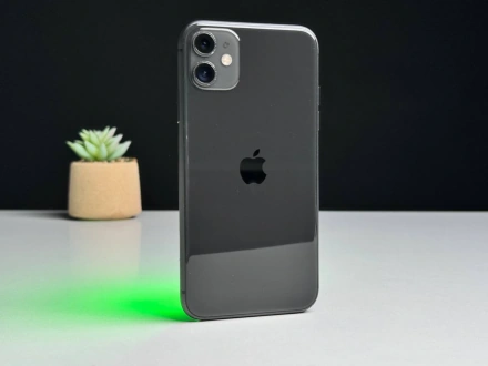 Б/У Apple iPhone 11 128GB Black (MHCX3, MHDH3) Slim Box - Состояние: хороший | Аккумулятор: 83% | Комплект: полный | Гарантія: 1 мес.