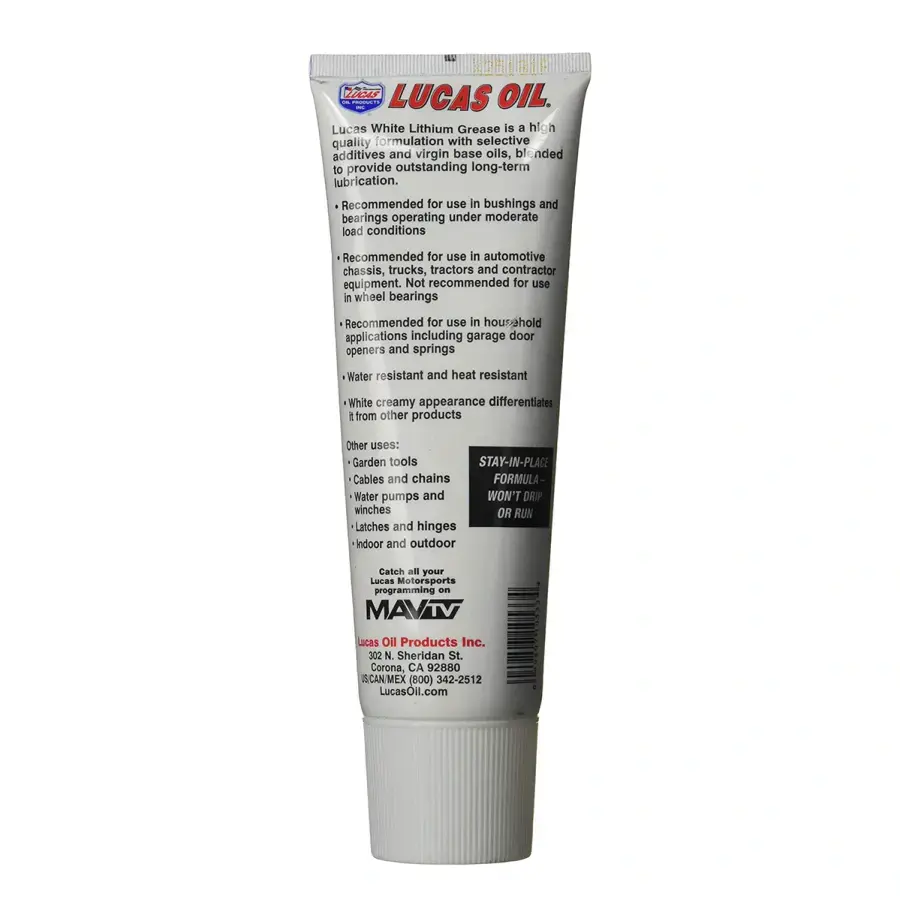 Біле літієве мастило Lucas Oil 10533 White Lithium Grease