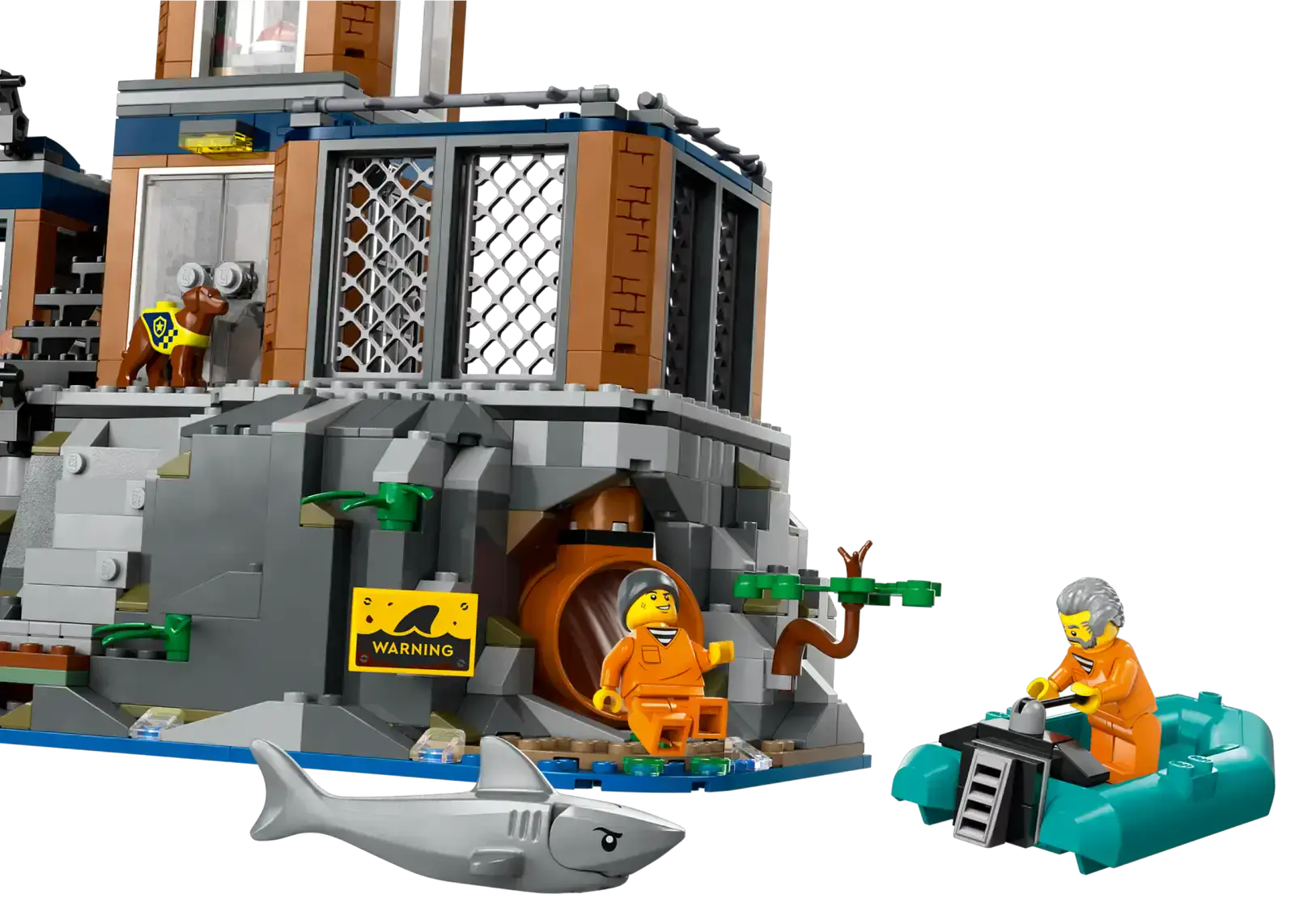 Блоковий конструктор LEGO City Поліцейський острів-в'язниця (60419)
