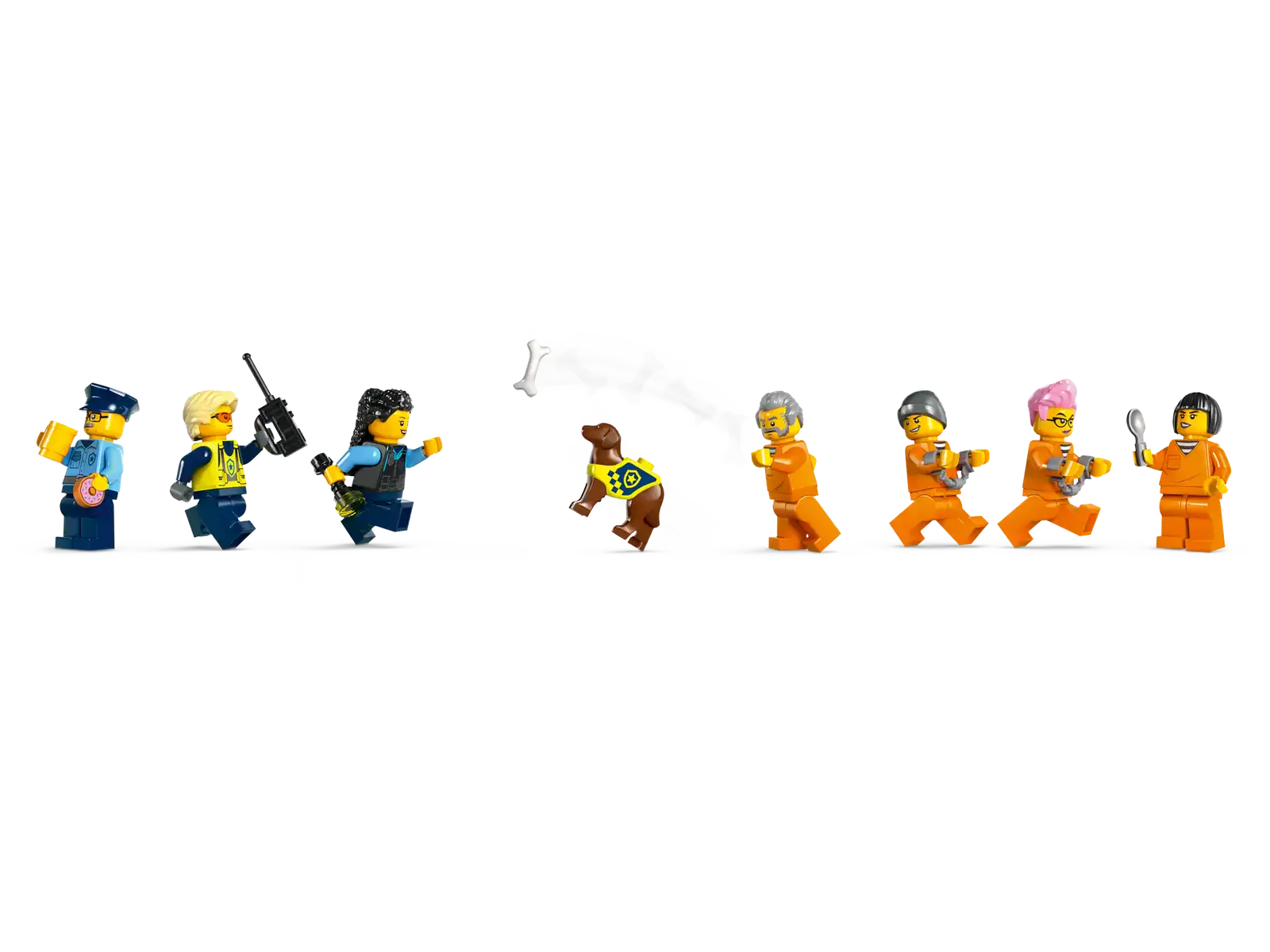 Блоковий конструктор LEGO City Поліцейський острів-в'язниця (60419)