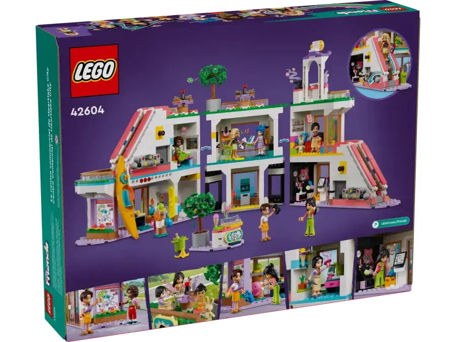 Блоковий конструктор LEGO Friends Торговий центр Хартлейк-Сіті (42604)