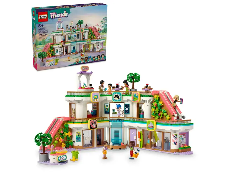 Блоковий конструктор LEGO Friends Торговий центр Хартлейк-Сіті (42604)