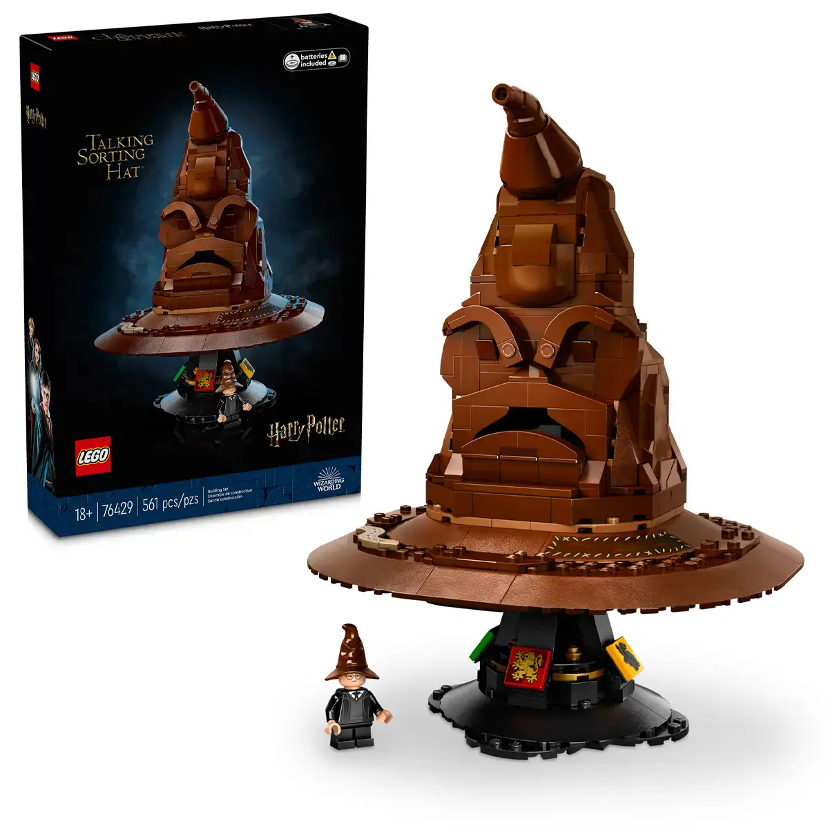 Блоковий конструктор LEGO Harry Potter Балакучий сортувальний капелюх (76429)