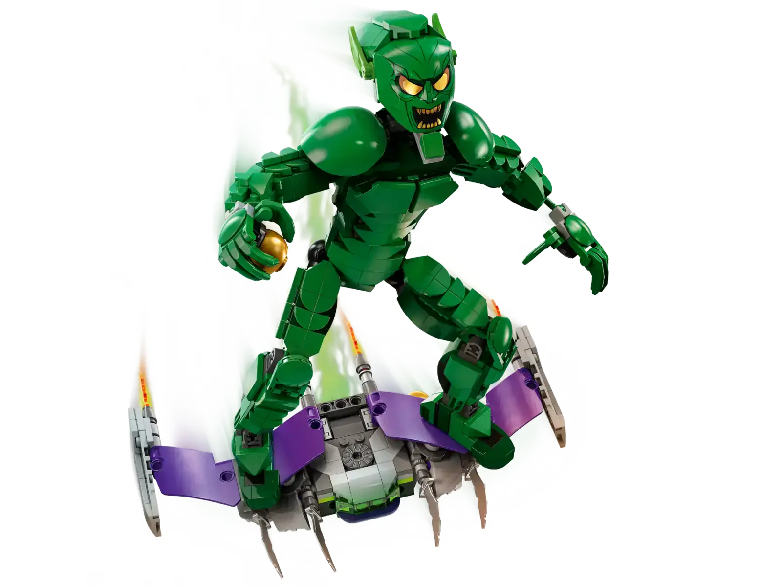 Блоковый конструктор LEGO Marvel Фигурка Зеленого гоблина для сборки (76284)