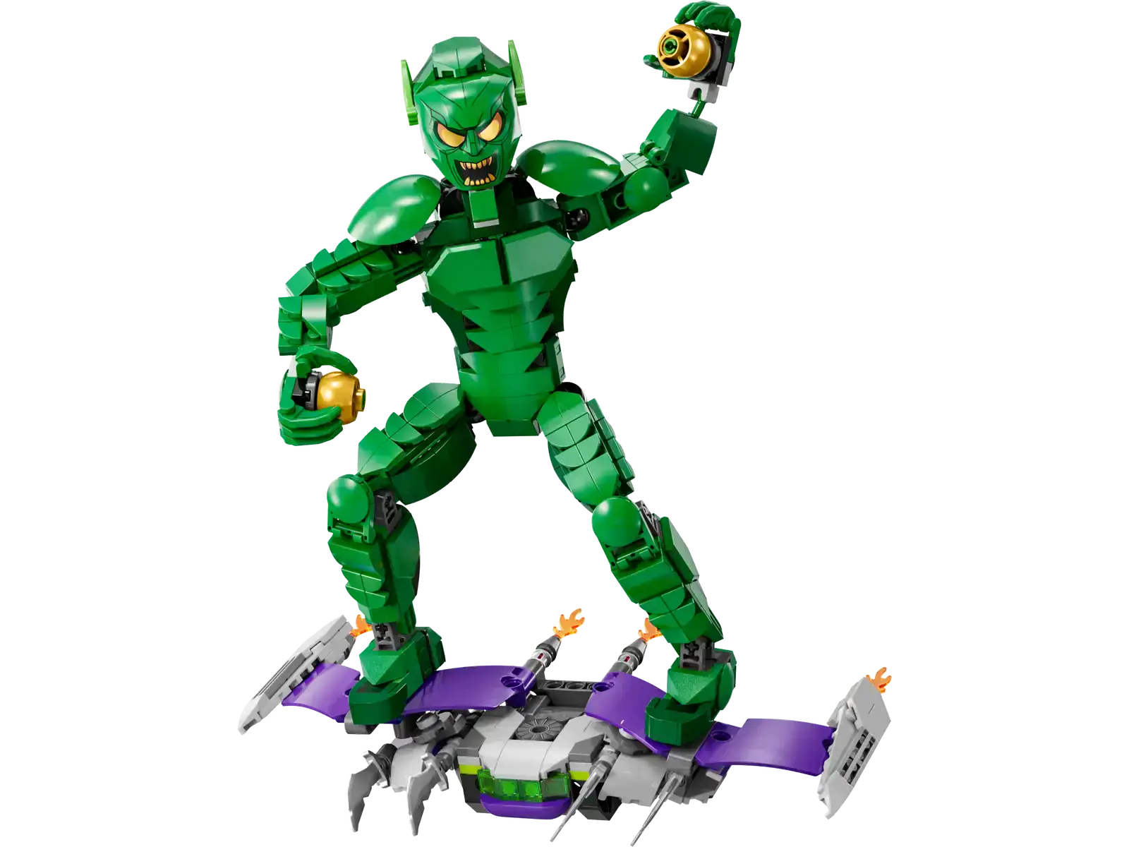 Блоковый конструктор LEGO Marvel Фигурка Зеленого гоблина для сборки (76284)