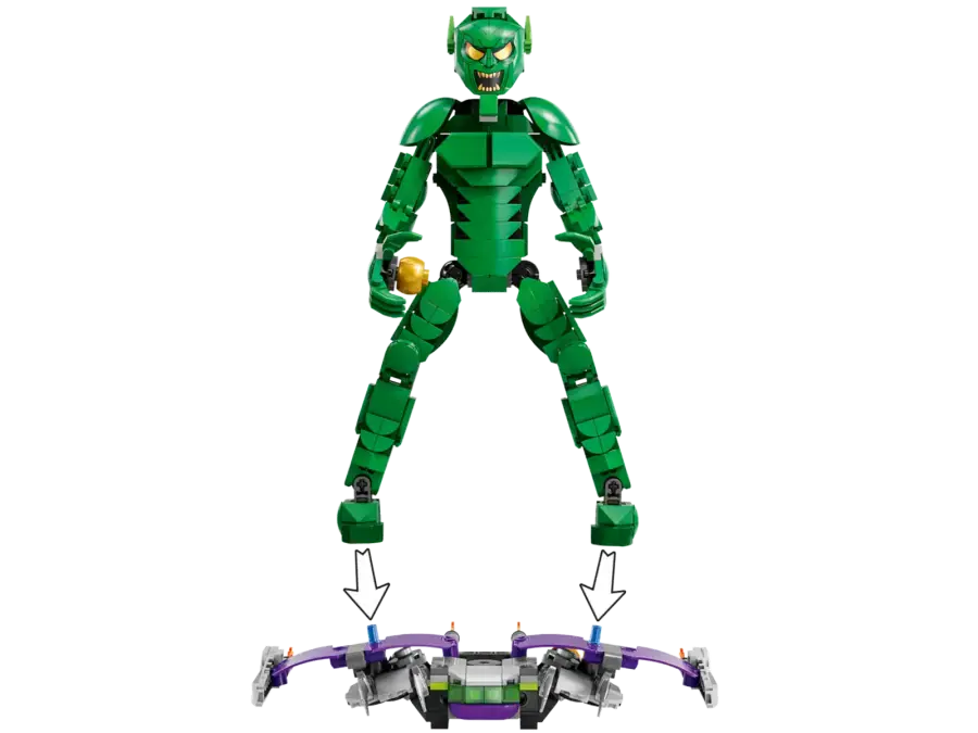 Блоковий конструктор LEGO Marvel Фігурка Зеленого гобліна для складання (76284)