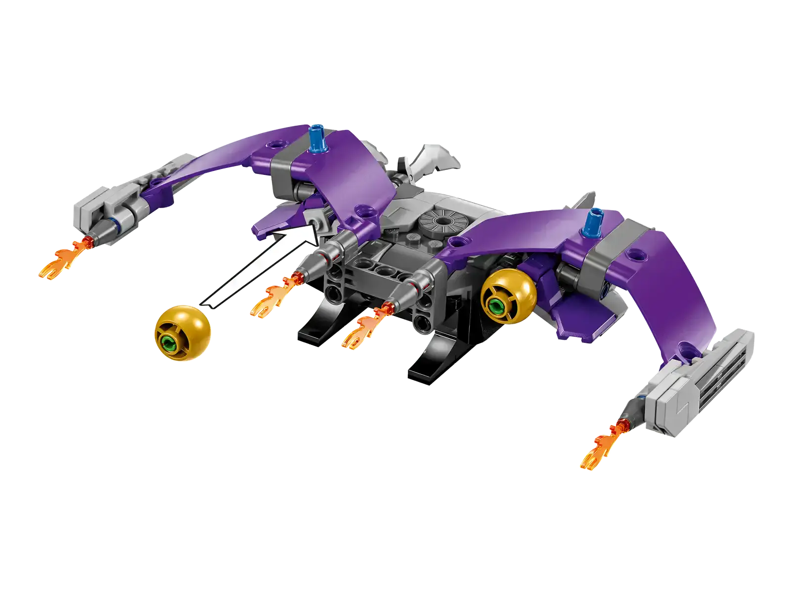 Блоковый конструктор LEGO Marvel Фигурка Зеленого гоблина для сборки (76284)