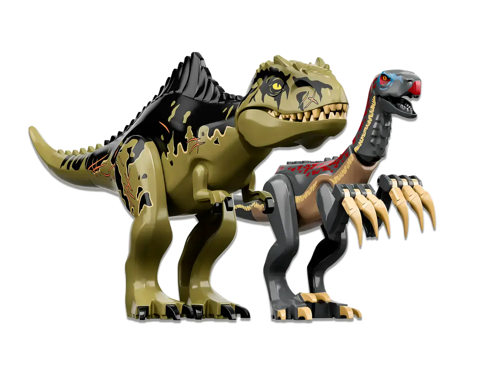 Блоковый конструктор LEGO Приступ гиганотозавра и терризинозавра (76949)