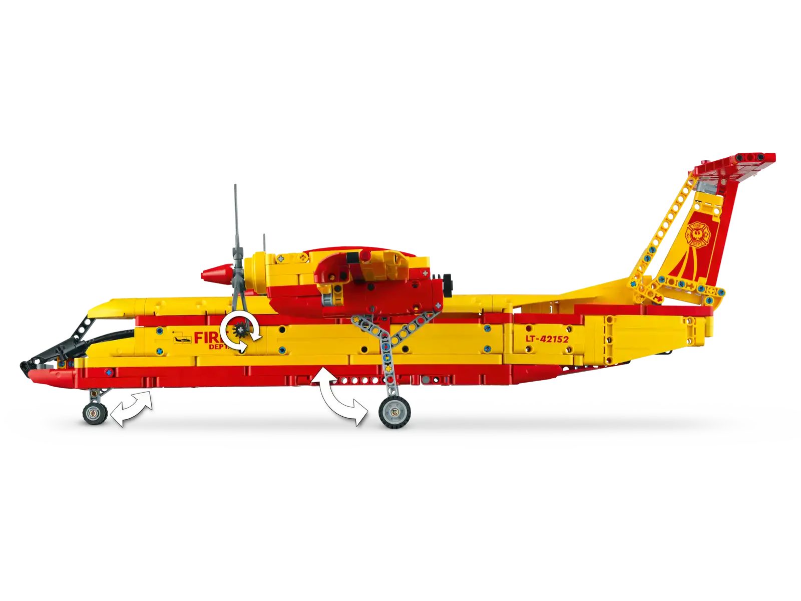 Блоковый конструктор LEGO Technic Пожарный самолет (42152)