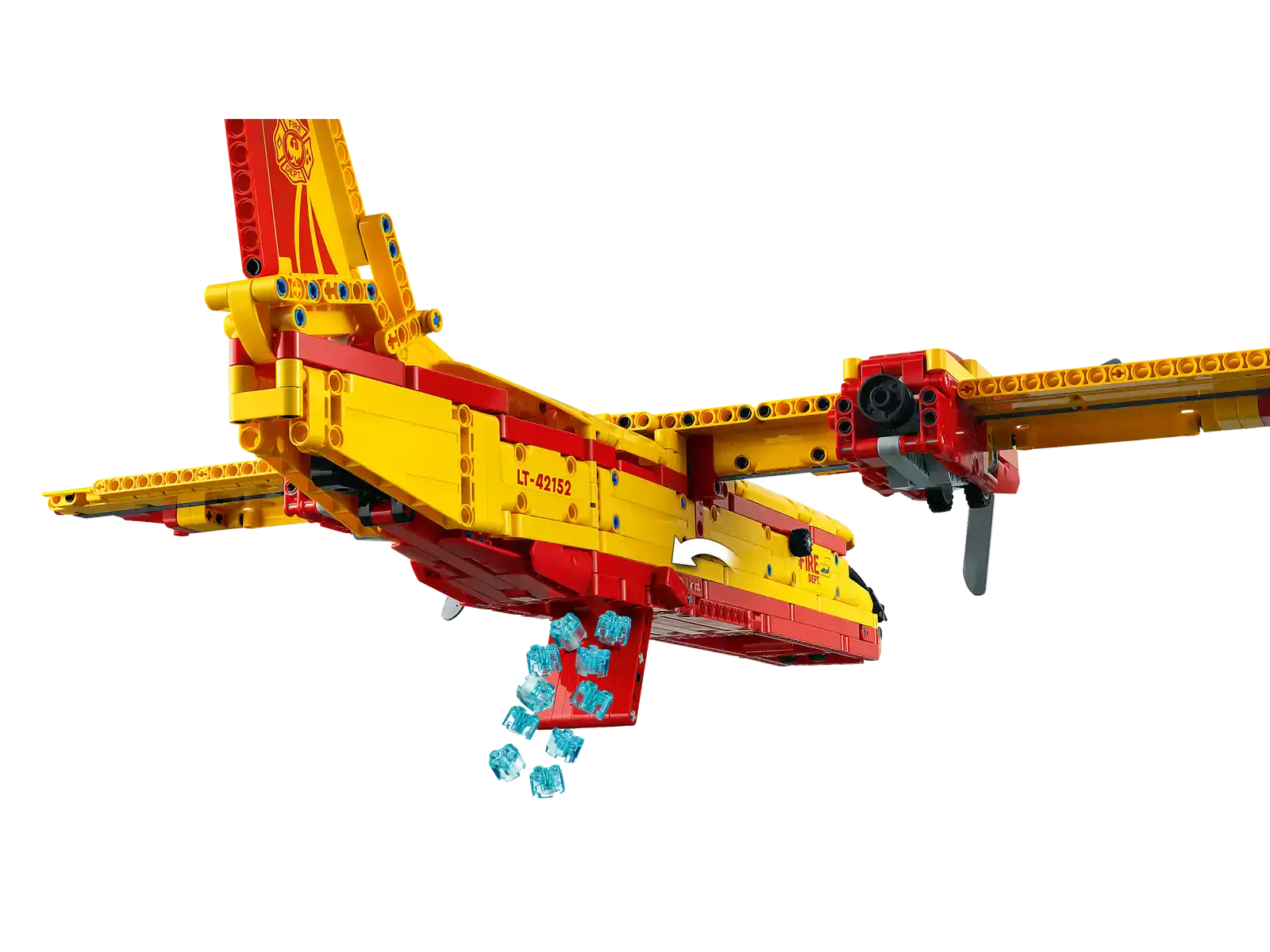 Блоковый конструктор LEGO Technic Пожарный самолет (42152)