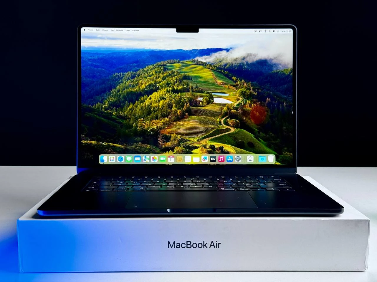 ВЖИВАНИЙ MacBook Air 15" M2/24GB/512GB Midnight 2023 (Z18T000PS) - Стан: ідеальний | Акумулятор: 100% | Комплект: повний | Гарантія: 1 міс.