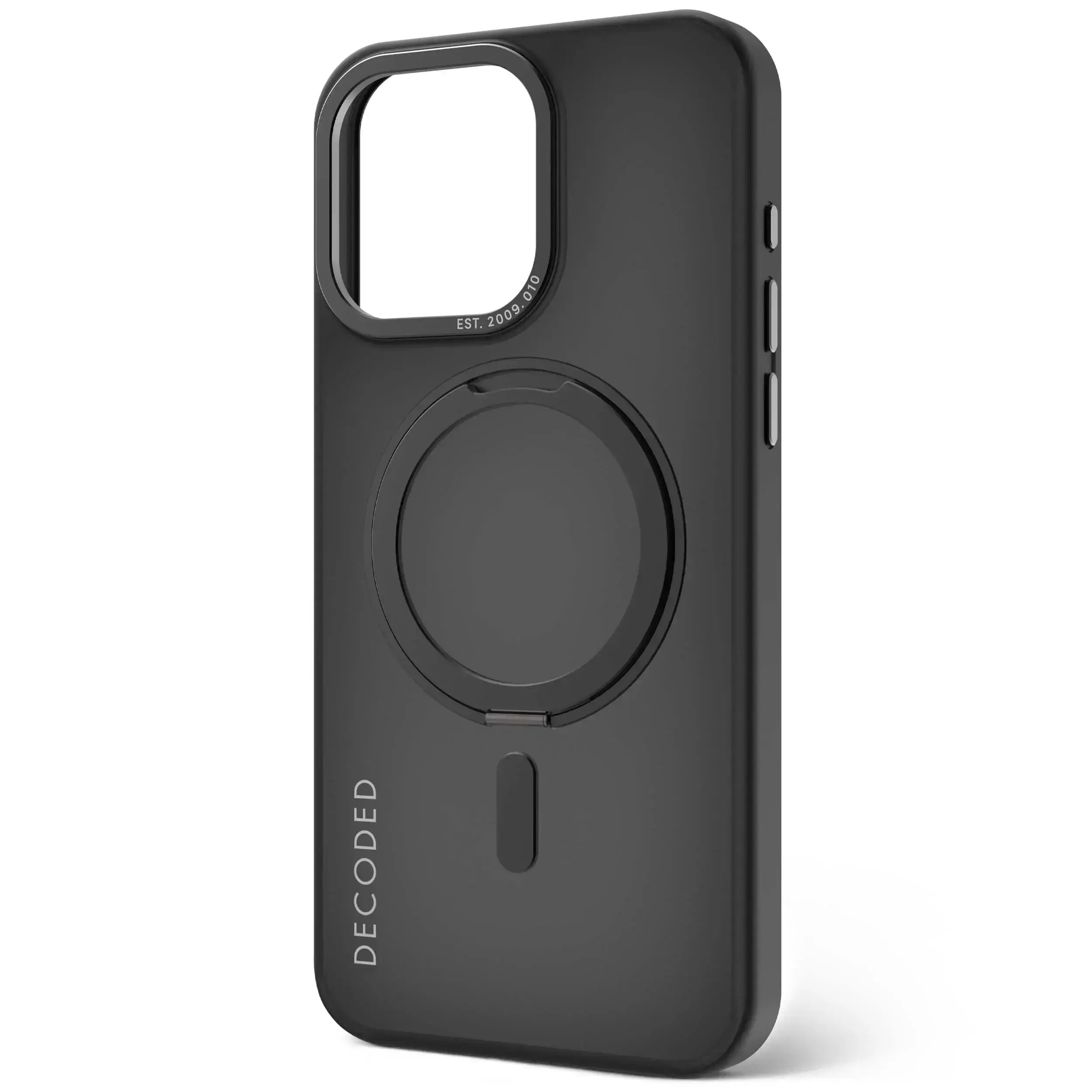 Чехол DECODED 360 Loop Stand Back Cover for iPhone 15 Pro Max - Frosted Black (D24IPO15PMLSBC1FK)