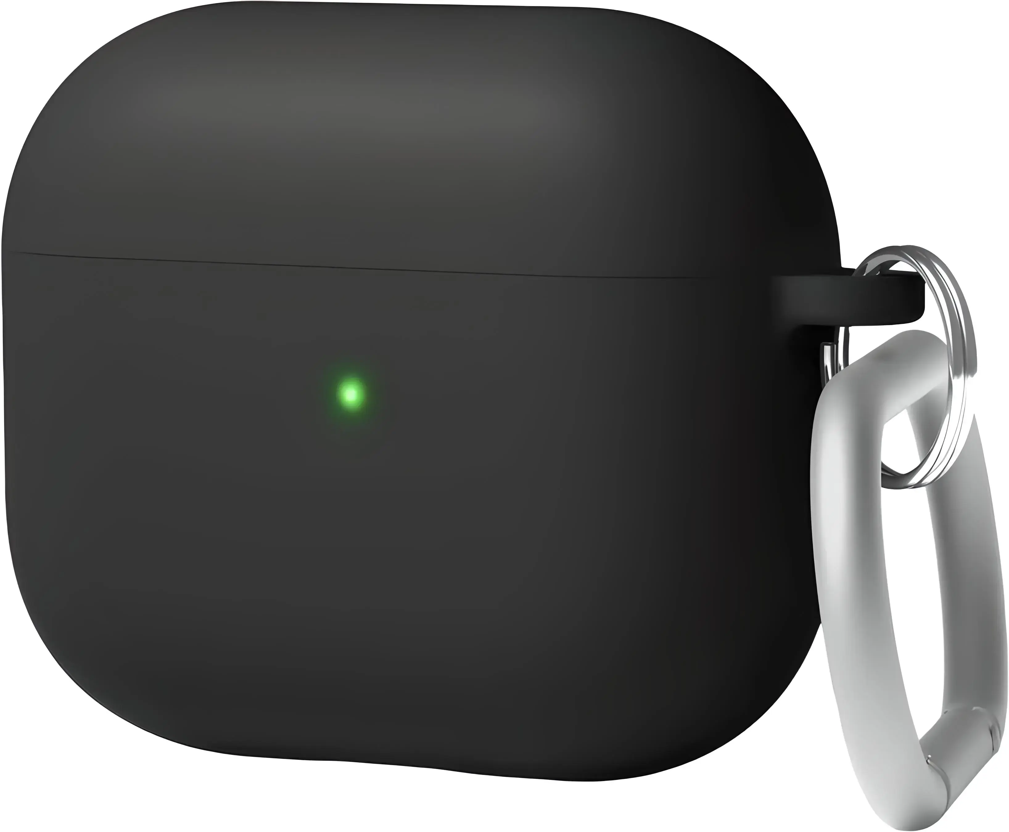 Чохол Elago Liquid Hybrid Case with Keychain for Airpods 3rd Gen - Black (EAP3RH-HANG-BK)