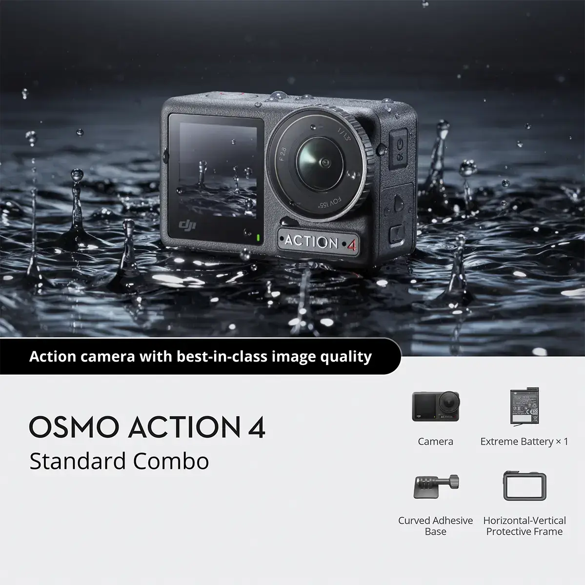 Екшн-камера DJI Osmo Action 4 Standard Combo (CP.OS.00000269.01)