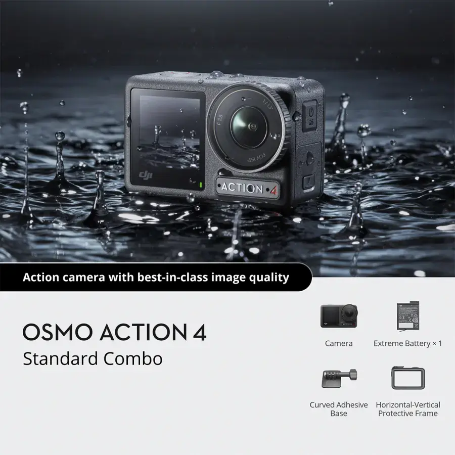 Екшн-камера DJI Osmo Action 4 Standard Combo (CP.OS.00000269.01)
