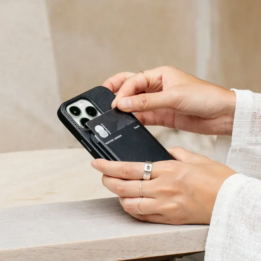 Гаманець для карток Native Union (RE) Classic Wallet Magnetic - Black (RECLA-BLK-WAL)