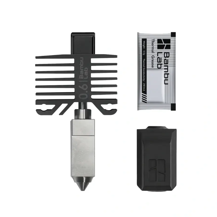 Хотенд з насадкою для Bambu Lab X1 | P1 Series 0.6mm Hardened Steel (FAH005-N-1)