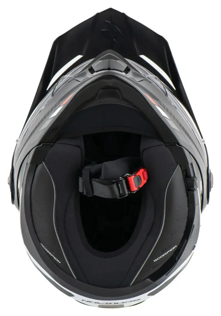 Мотошлем Scorpion ADX-2 Camino Black/Silver/Red (4500007844)