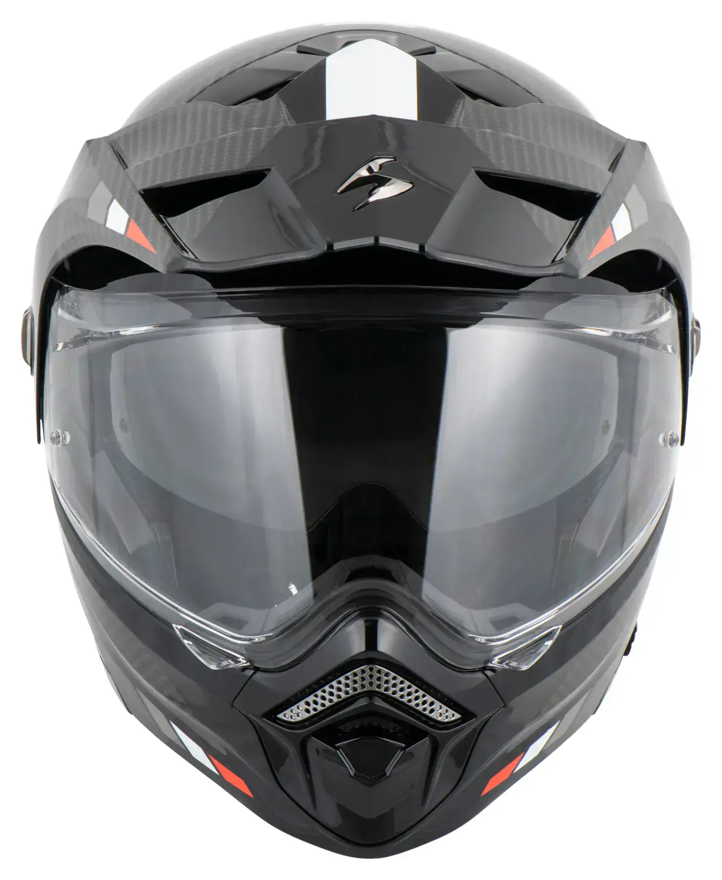 Мотошлем Scorpion ADX-2 Camino Black/Silver/Red (4500007844)