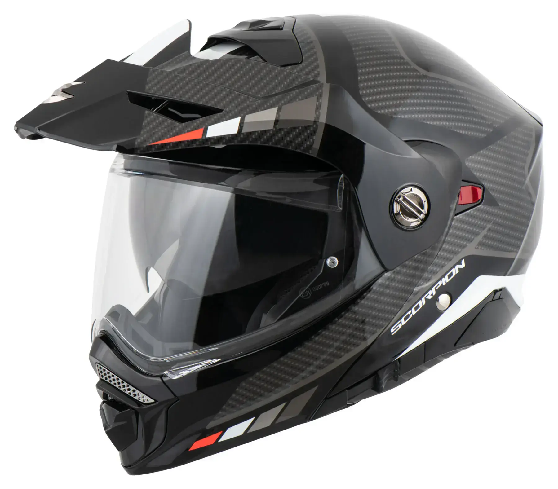 Мотошлем Scorpion ADX-2 Camino Black/Silver/Red (4500007844)