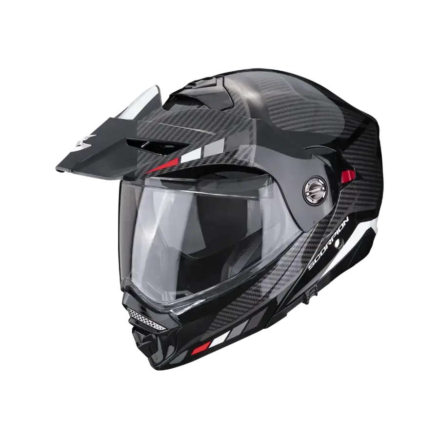 Мотошлем Scorpion ADX-2 Camino Black/Silver/Red (4500007844)