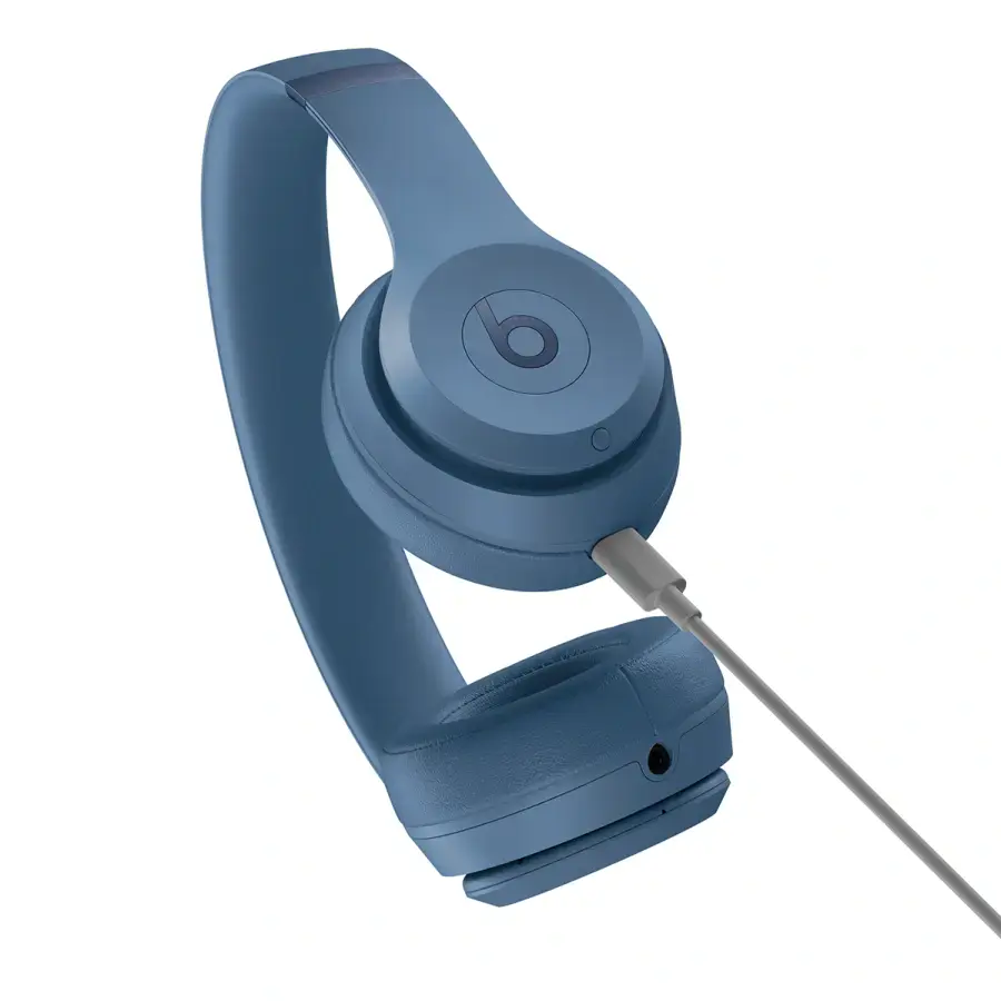 Наушники Beats Solo 4 — On-Ear Wireless Headphones – Slate Blue (MUW43)