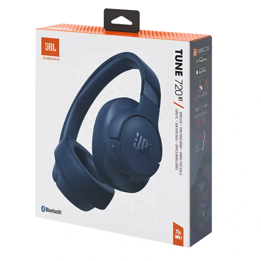 Навушники JBL Tune 720 BT - Blue (JBLT720BTBLU)