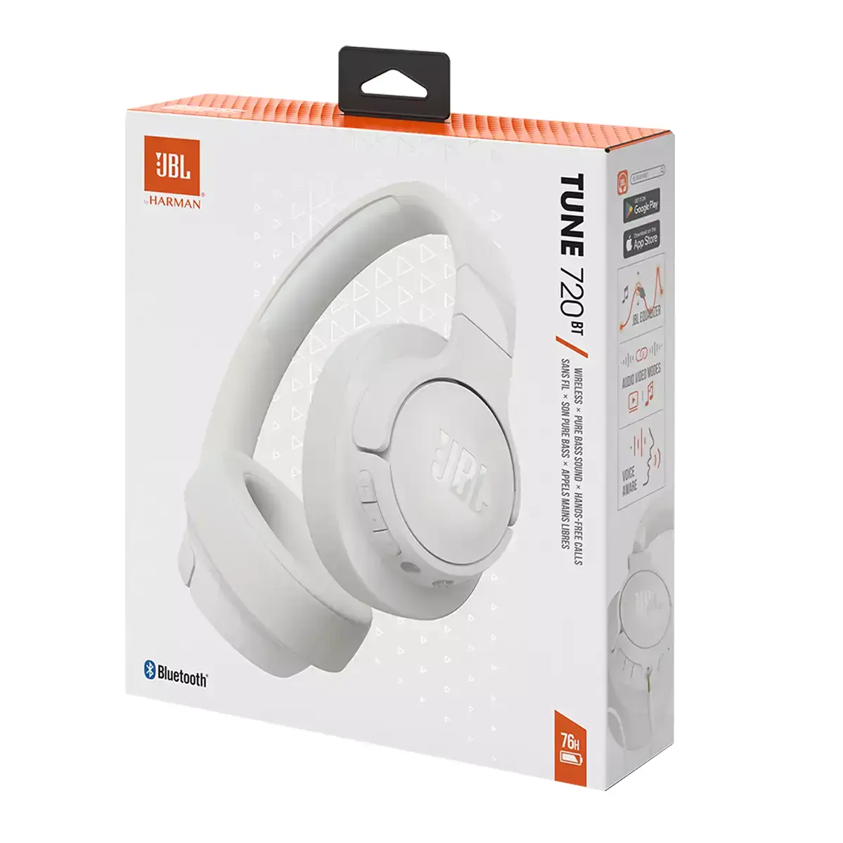 Навушники JBL Tune 720 BT - White (JBLT720BTWHT)