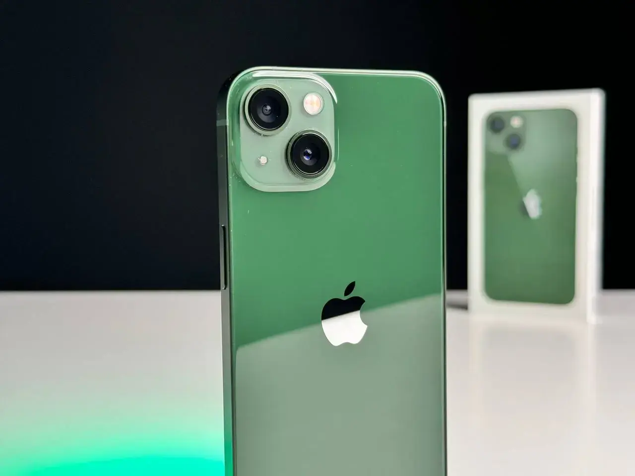 NEW SWAP Apple iPhone 13 128GB Green (MNGD3, MNGK3)🔋100%(Стан - 10/10, Комплект - Повний | гарантія - 1 міс.)