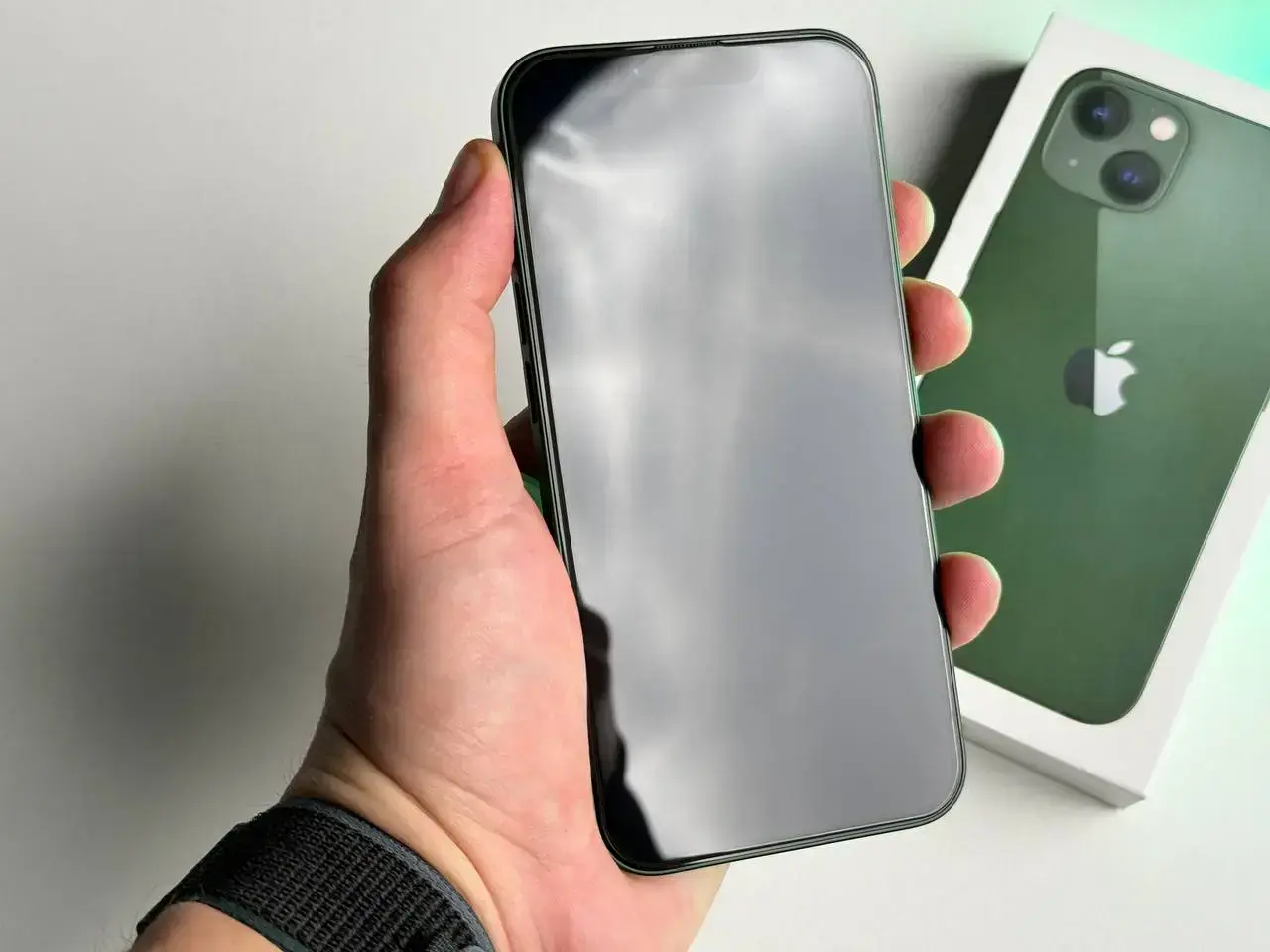 NEW SWAP Apple iPhone 13 128GB Green (MNGD3, MNGK3)🔋100%(Стан - 10/10, Комплект - Повний | гарантія - 1 міс.)