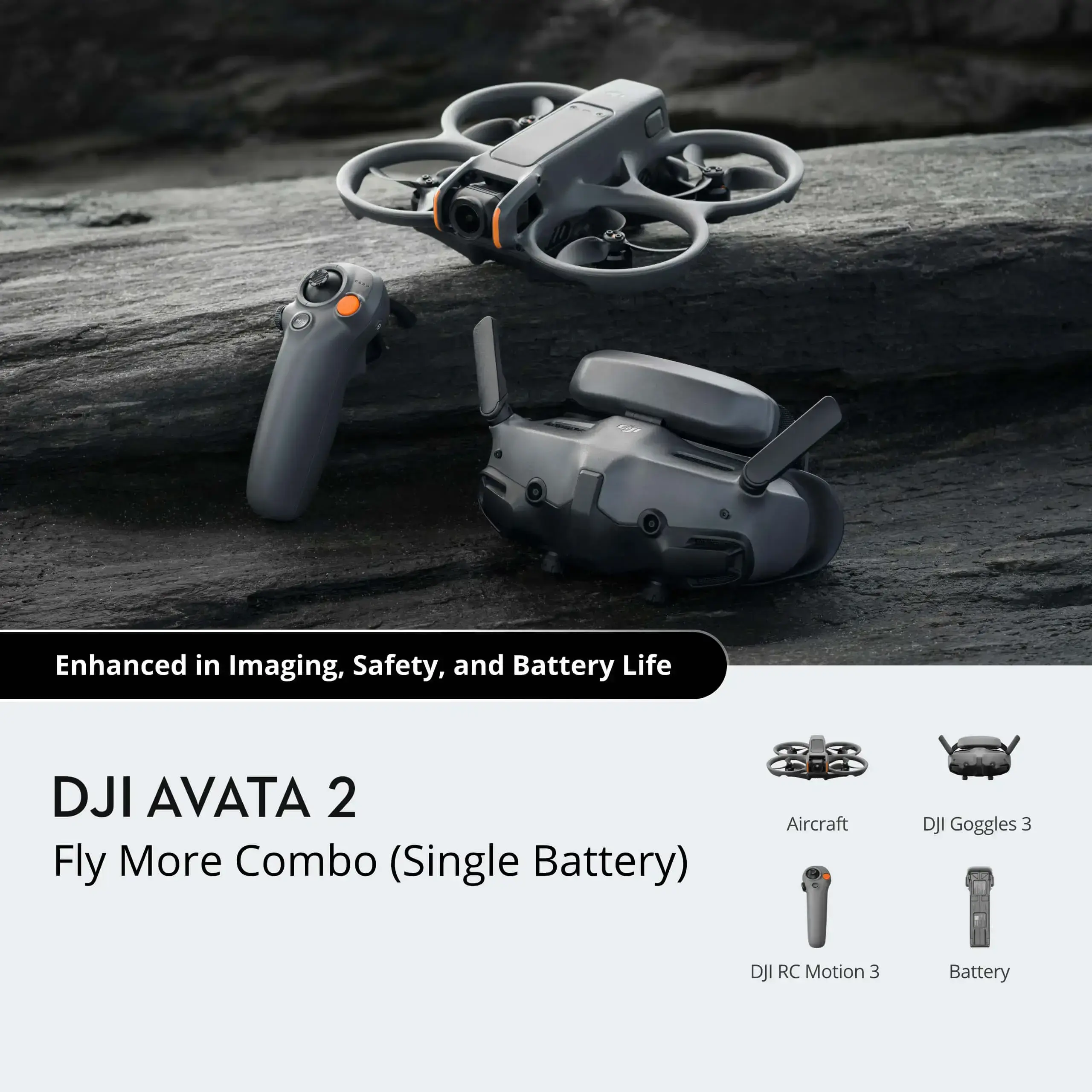 OPEN BOX Квадрокоптер DJI Avata 2 Fly More Combo [Single Battery] (CP.FP.00000150.02)