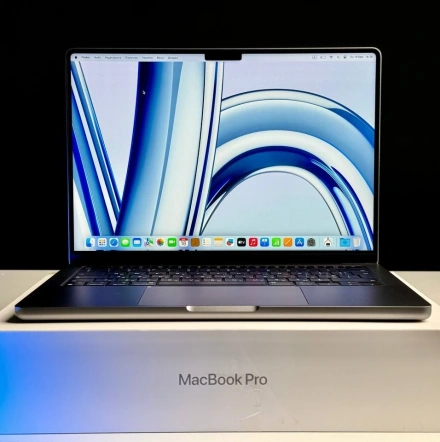 OPEN BOX MacBook Pro 14" M3/8GB/512GB Space Gray 2023 (MTL73)🔋100% (Стан - 10/10. Комплект - повний | гарантія - 3 міс.)