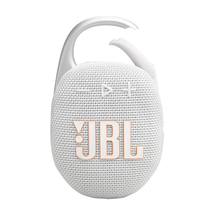 Портативная колонка JBL Clip 5 – White (JBLCLIP5WHT)