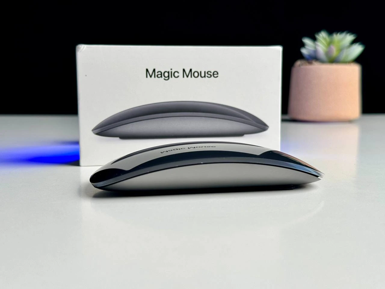 ВЖИВАНИЙ Apple Magic Mouse 2 Space Gray (MRME2) - Стан: гарний | Комплект: повний | Гарантія: 1 міс.