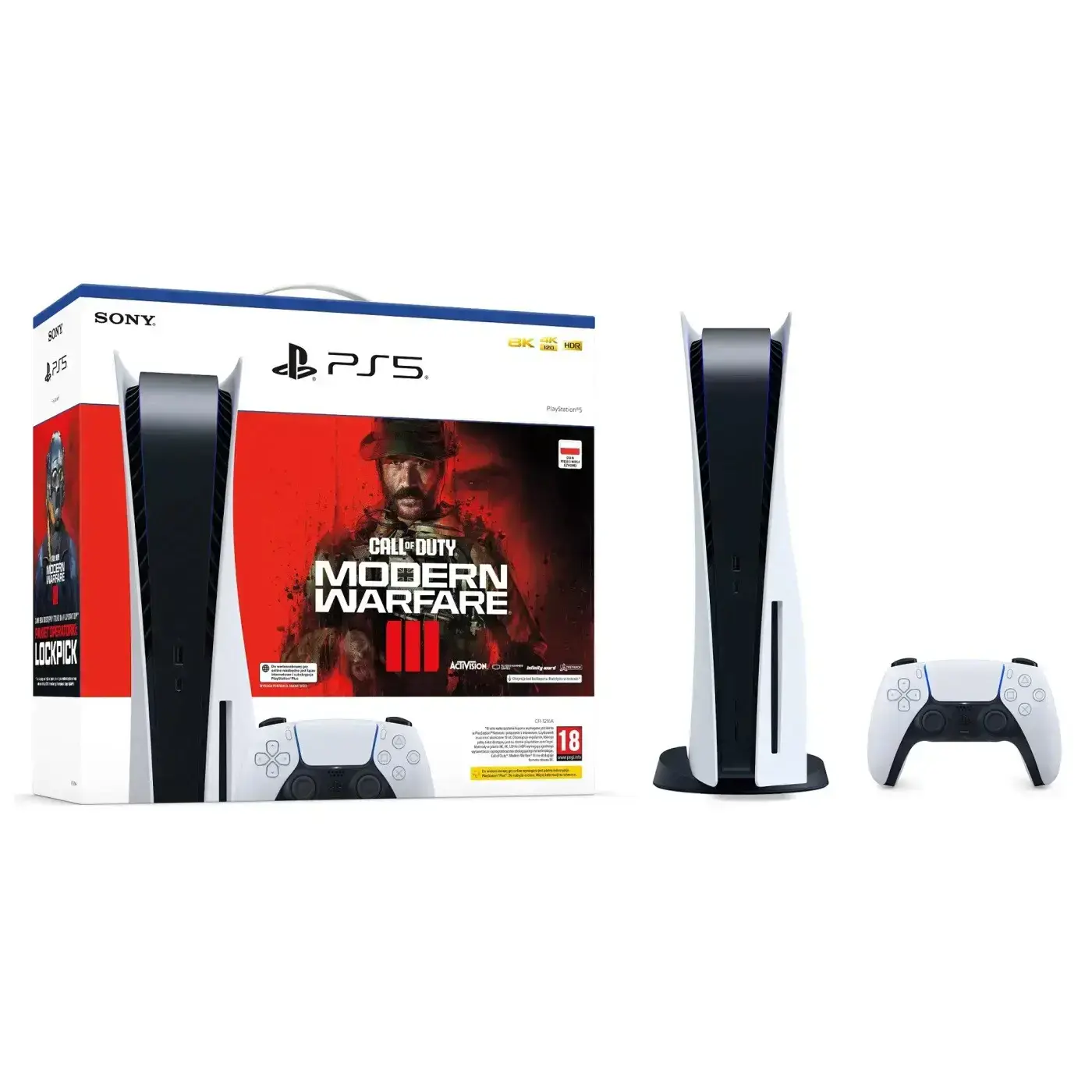 Игровая консоль Sony PlayStation 5 825GB Blu-Ray - Call of Duty Modern Warfare III Bundle (1000041971)