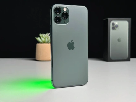 ВЖИВАНИЙ Apple iPhone 11 Pro 256GB Midnight Green (MWCQ2) - Стан: ідеальний | Комплект: коробка | Гарантія: 1 міс.
